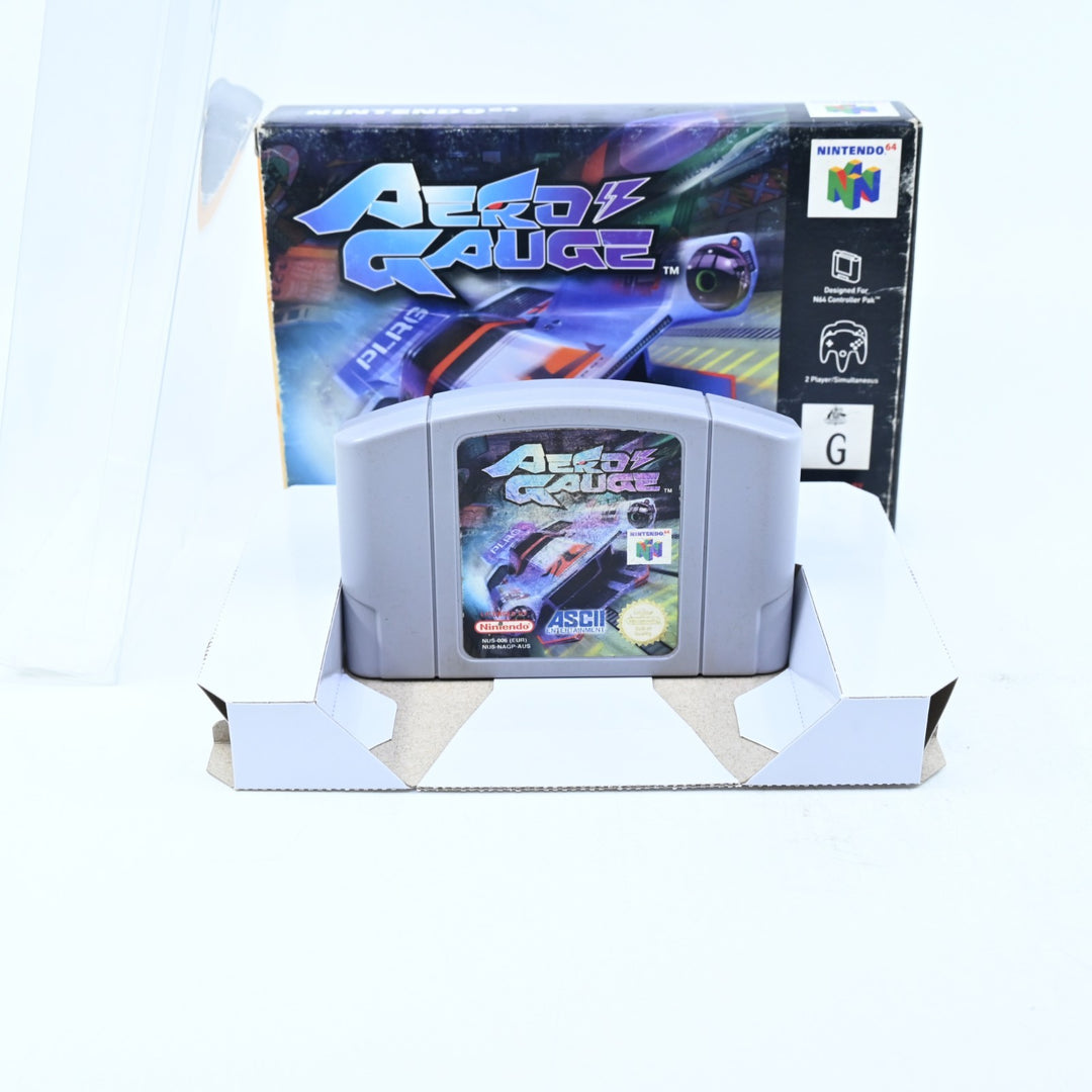 Aero Gauge - N64 / Nintendo 64 Boxed Game - No Manual - PAL - FREE POST!
