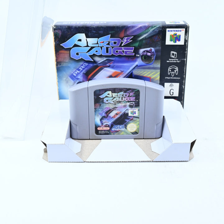 Aero Gauge - N64 / Nintendo 64 Boxed Game - No Manual - PAL - FREE POST!