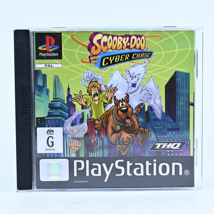 Scooby-Doo and the Cyber Chase - Sony Playstation 1 / PS1 Game + Manual - PAL