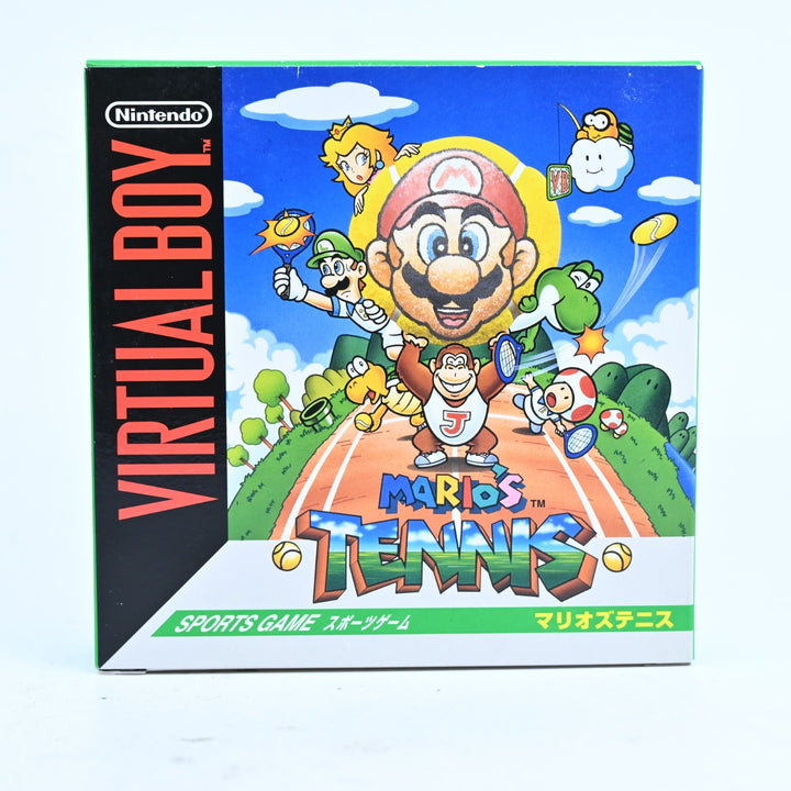 Mario's Tennis - Nintendo Virtual Boy Boxed Game - NTSC-J - FREE POST!