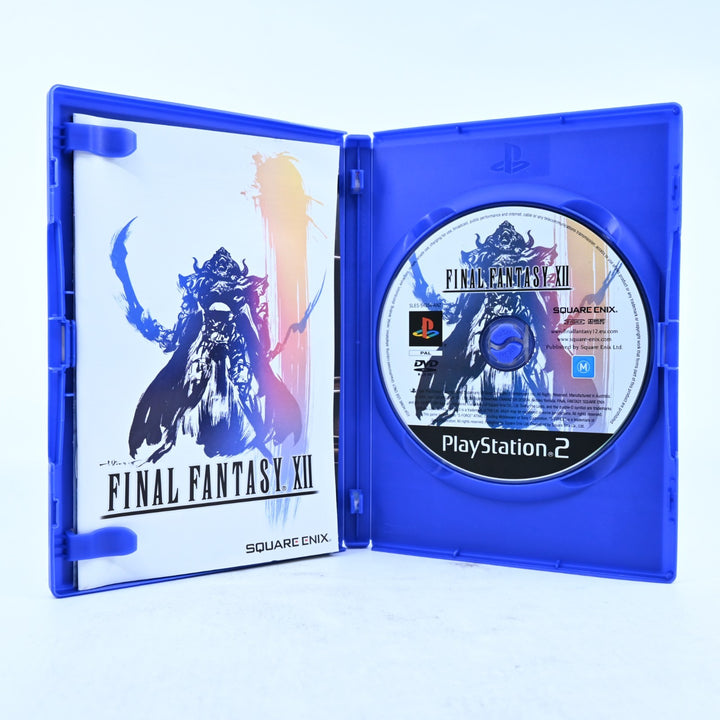 Final Fantasy XII - Sony Playstation 2 / PS2 Game + Manual - PAL - MINT DISC!