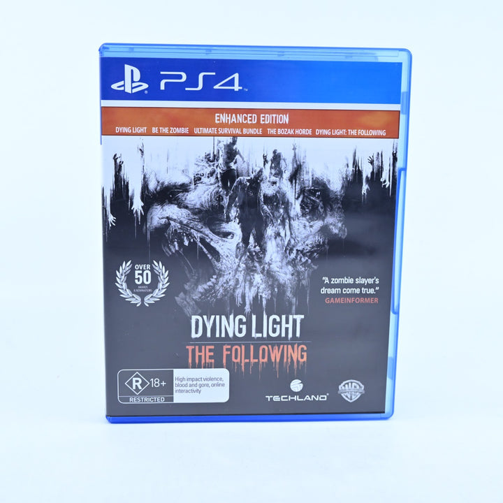 Dying Light The Following Enhanced Edition - Sony Playstation 4 / PS4 Game