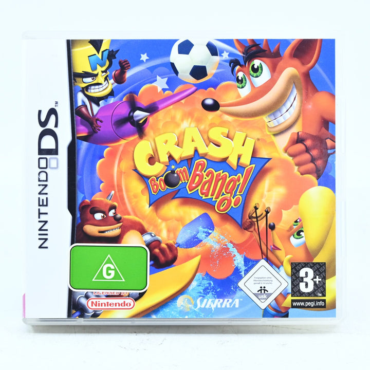 Crash Boom Bang - Nintendo DS Game - PAL + Manual - FREE POST!