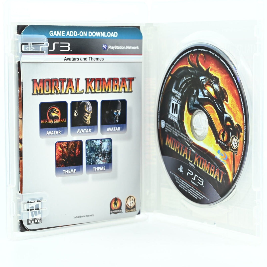 Mortal Kombat - Sony Playstation 3 / PS3 Game - MINT DISC!