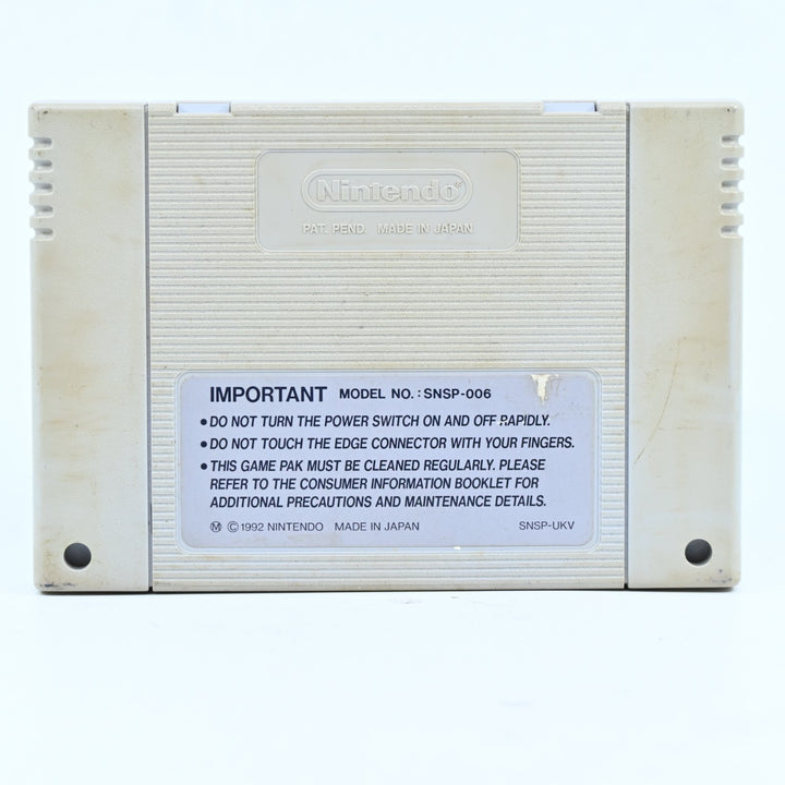 World Cup Striker - Super Nintendo / SNES Game - PAL - FREE POST!