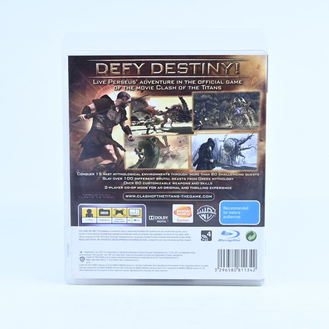 Clash Of The Titans - Sony Playstation 3 / PS3 Game + Manual - FREE POST!