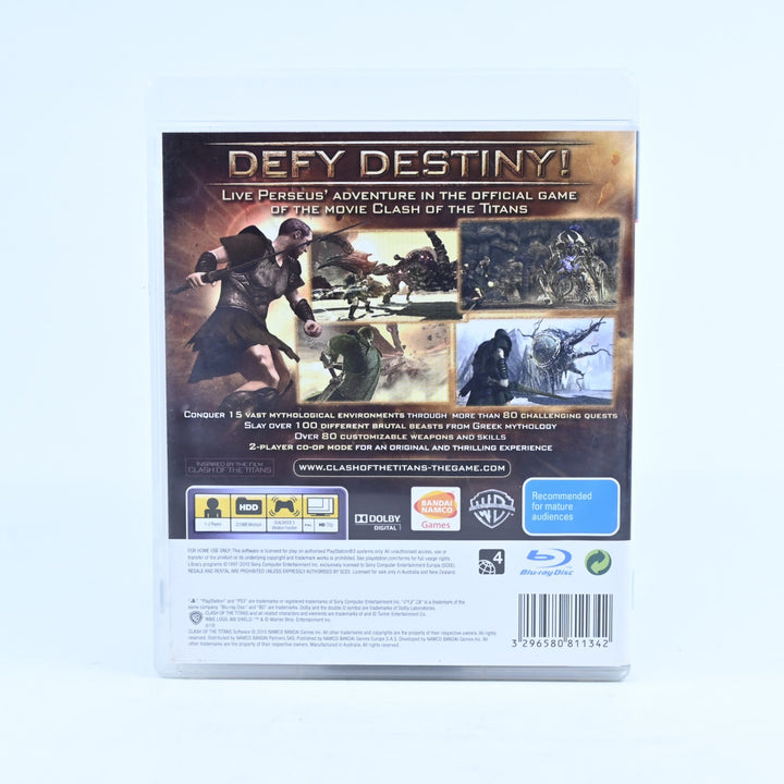 Clash Of The Titans - Sony Playstation 3 / PS3 Game + Manual - FREE POST!