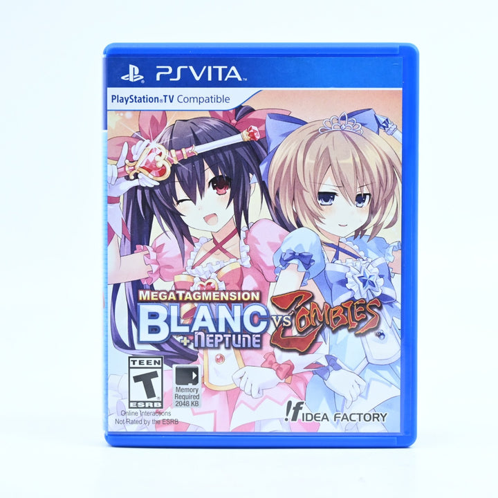 Mega Tagmension Blanc + Neptune vs Zombies - Sony PS Vita Game - NTSC-U/C -  FRE