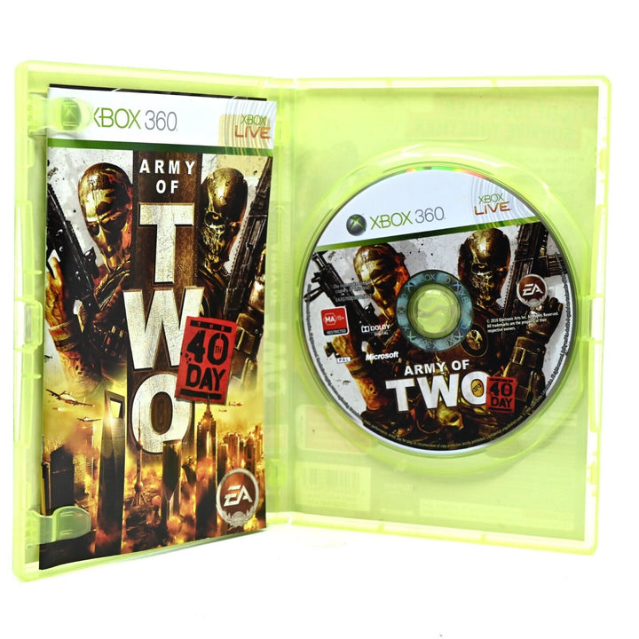 Army of Two: The 40th Day - Xbox 360 Game + Manual - PAL - FREE POST!