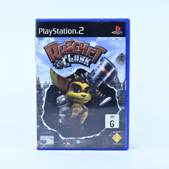 Ratchet &amp; Clank - Sony Playstation 2 / PS2 Game + Manual - PAL - MINT DISC!