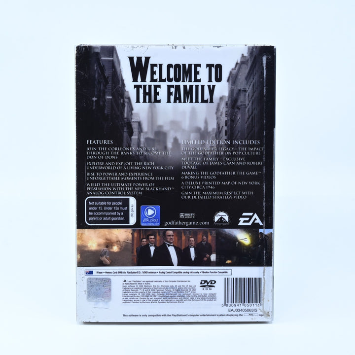 The Godfather Limited Edition - Sony Playstation 2 / PS2 Game + Manual + Map