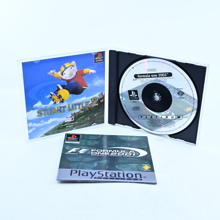Formula One 2001 - Sony Playstation 1 / PS1 Game + Manual - PAL - MINT DISC!