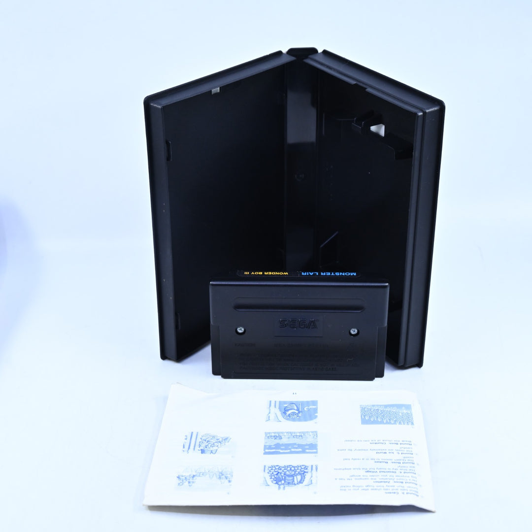 Wonder Boy III: Monster Lair - Sega Mega Drive Game + Manual - PAL - FREE POST!