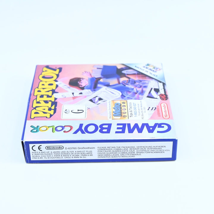 Paperboy - Nintendo Gameboy Color Boxed Game - PAL - FREE POST!