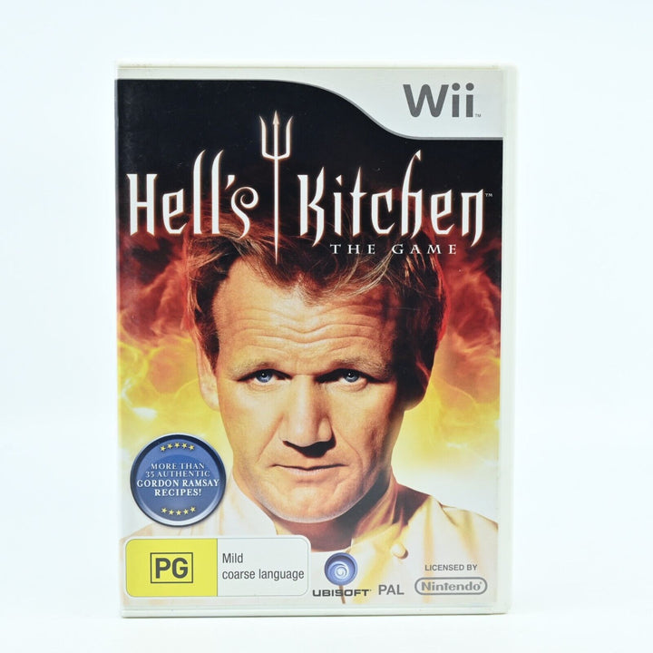 Hell's Kitchen: The Game - Nintendo Wii Game + Manual - PAL - NEAR MINT DISC!