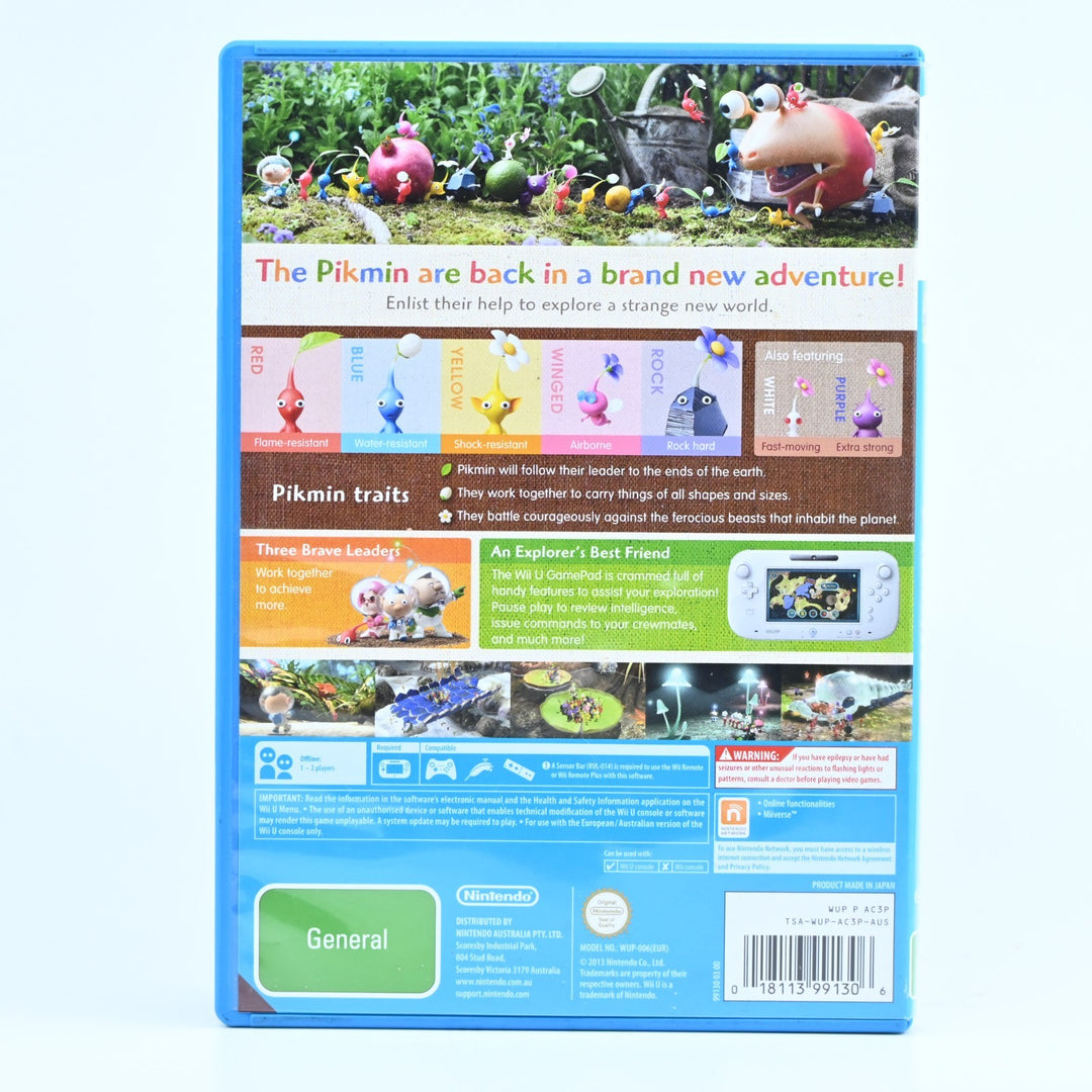 Pikmin 3 - Nintendo Wii U Game - PAL - FREE POST!