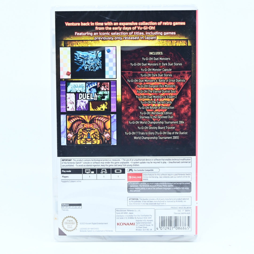 SEALED! Yu-Gi-Oh! Early Days Collection - Nintendo Switch Game - FREE POST!