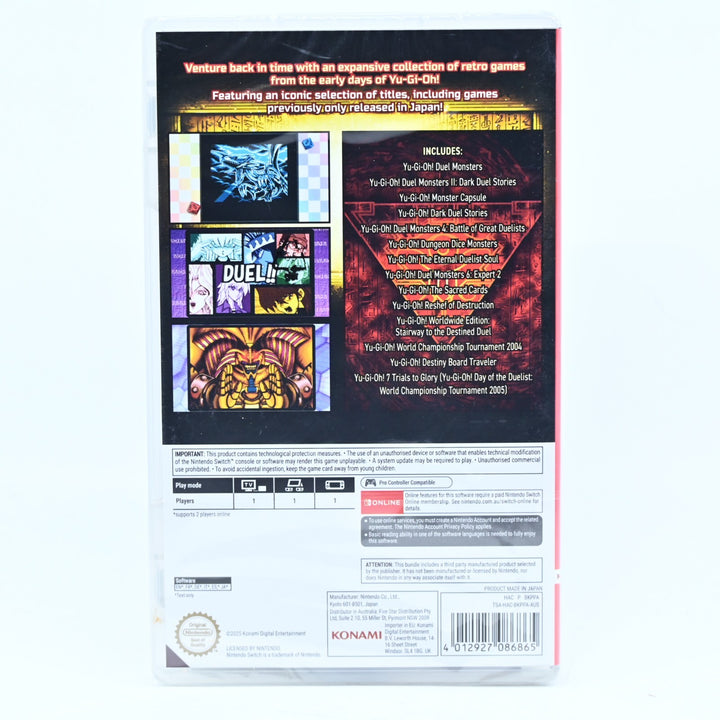 SEALED! Yu-Gi-Oh! Early Days Collection - Nintendo Switch Game - FREE POST!