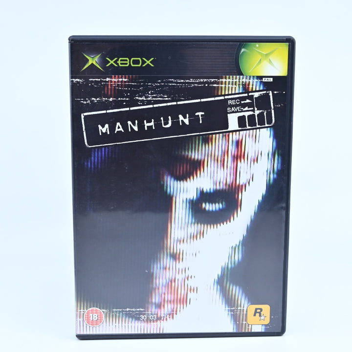 Manhunt - Original Xbox Game + Manual - PAL - MINT DISC!