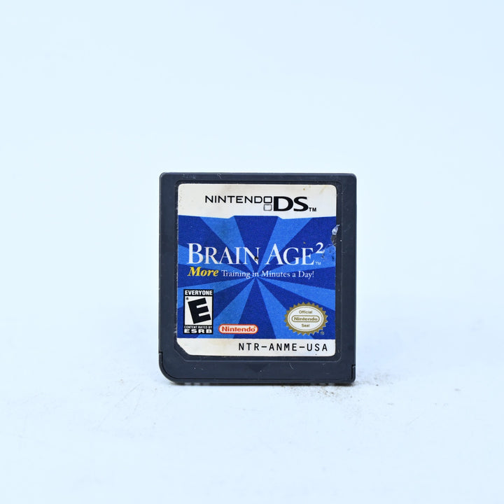 Brain Age 2 - Nintendo DS Game - Cartridge Only - Region Free - FREE POST!