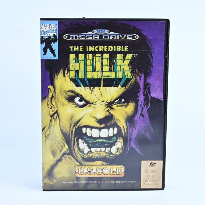 The Incredible Hulk - Sega Mega Drive Game - No Manual - PAL - FREE POST!