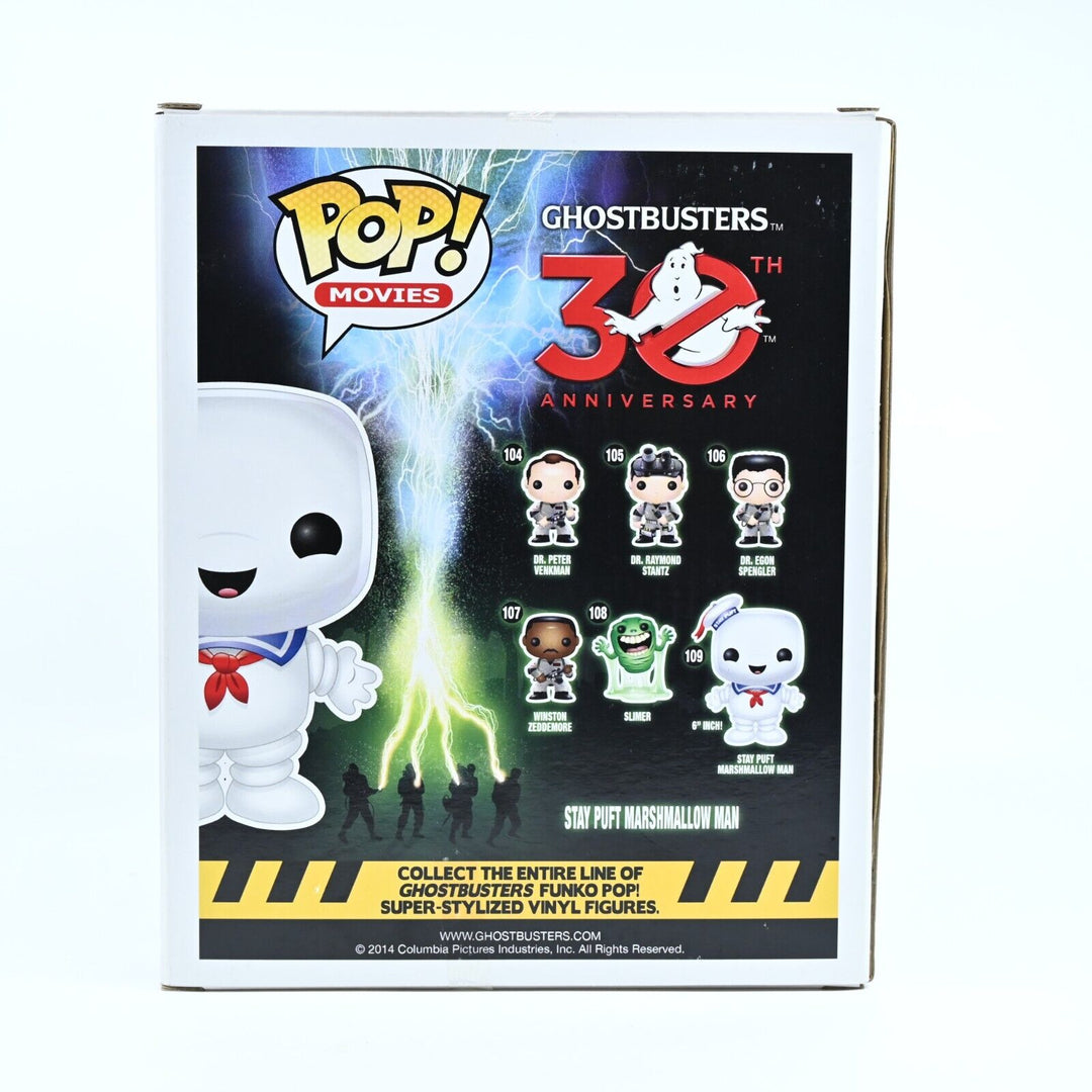 Stay Puff Marshmallow Man - Ghostbusters Funko POP Vinyl Movies #109 - FREE POST