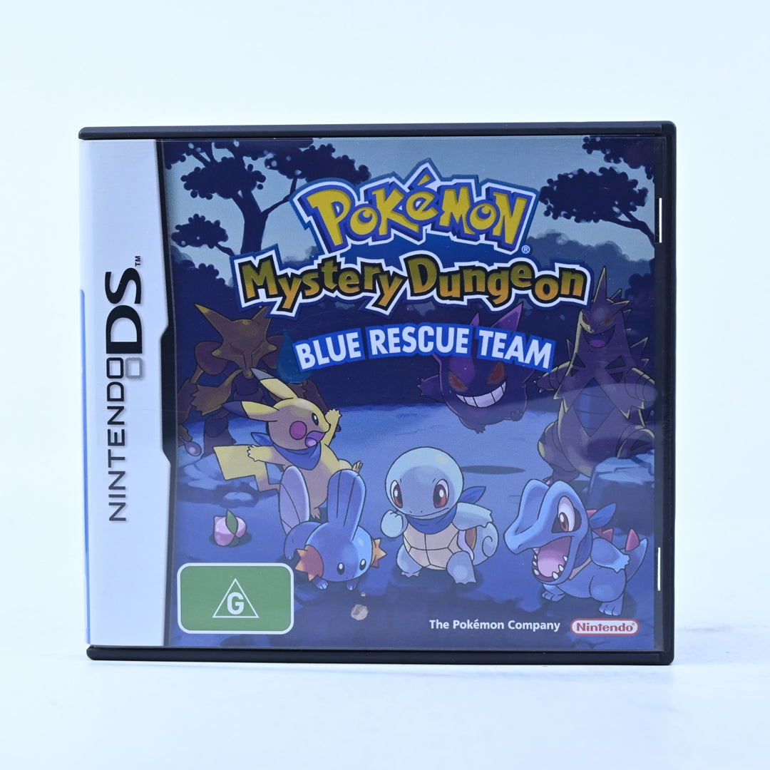 Pokemon Mystery Dungeon: Blue Rescue Team - Nintendo DS Game - PAL + Manual