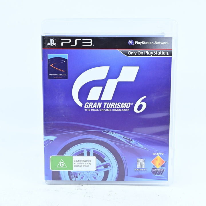 Gran Turismo 6 - Sony Playstation 3 / PS3 Game - FREE POST!
