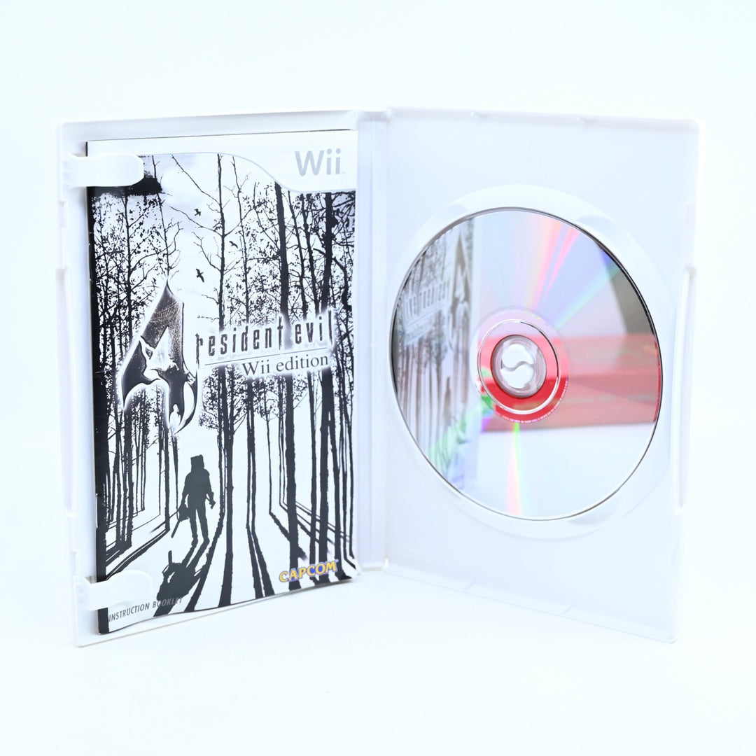 Resident Evil 4 Wii Edition - Nintendo Wii Game + Manual - PAL - MINT DISC!