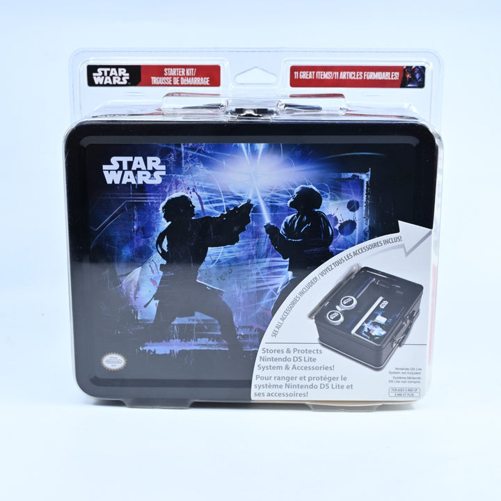 SEALED! Anakin & Obi-Wan - On the Go Starter Kit Tin - Nintendo DS Accessory