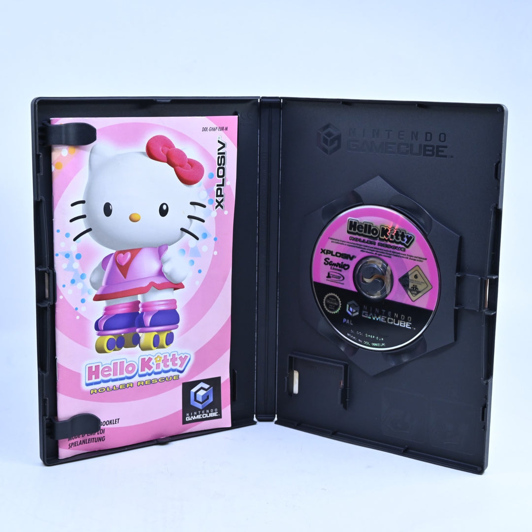 Hello Kitty Roller Rescue - Nintendo Gamecube Game + Manual - PAL - FREE POST!