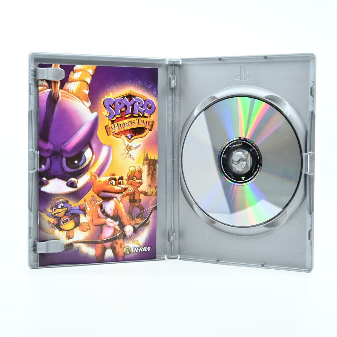 Spyro: A Hero's Tail - Sony Playstation 2 / PS2 Game - PAL - MINT DISC!