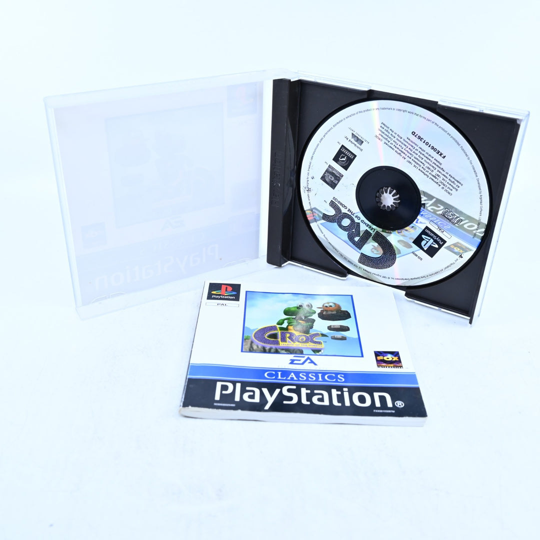 Croc: Legend of the Gobbos - Sony Playstation 1 / PS1 Game + Manual - PAL