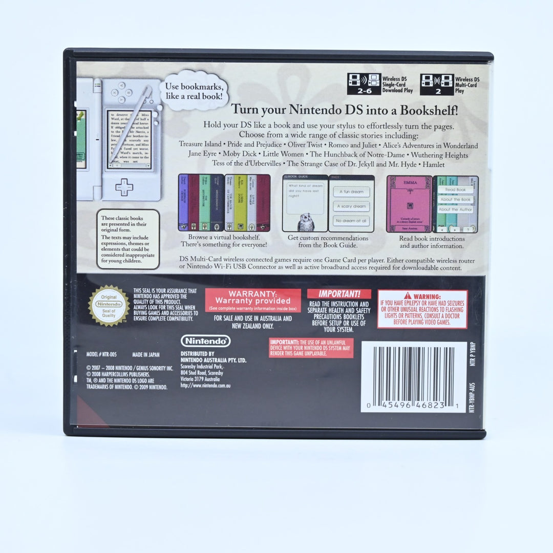 100 Classic Book Collection - Nintendo DS Game - PAL + Manual - FREE POST!