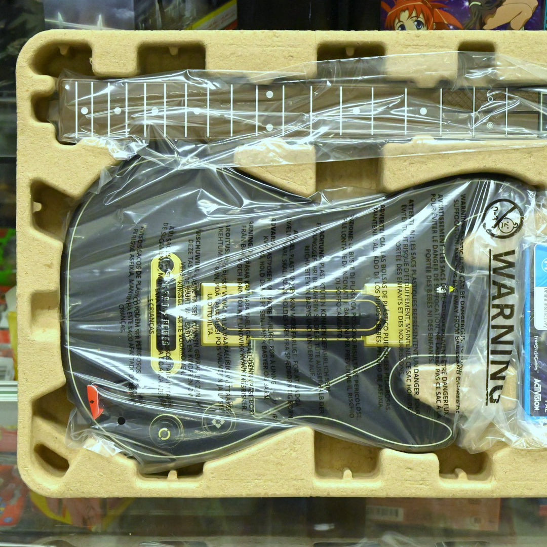 UNUSED! Guitar Hero Live - Box with Guitar & Nintendo Wii U Game - PAL FREE POST