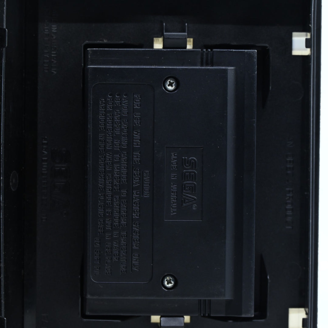 Aerial Assault - Sega Master System Game + Manual - PAL - FREE POST!