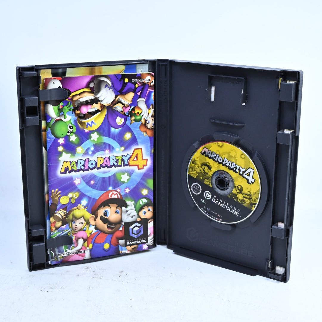 Mario Party 4 - Nintendo Gamecube Game + Manual - PAL - FREE POST!