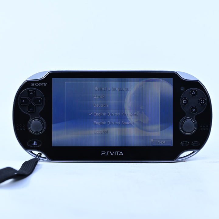 Black OLED PS Vita - 4GB card - Sony PS Vita Console - PAL - FREE POST!