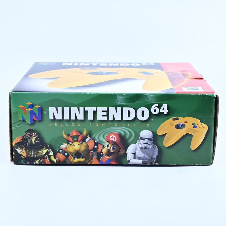 Solid Yellow Boxed Controller - N64 / Nintendo 64 Accessory - PAL - FREE POST!