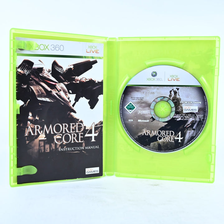 Armored Core 4 - Xbox 360 Game + Manual - PAL - MINT DISC!