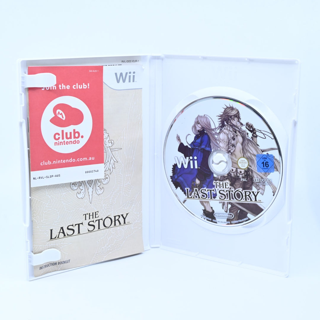The Last Story - Nintendo Wii Game + Manual - PAL - MINT DISC!