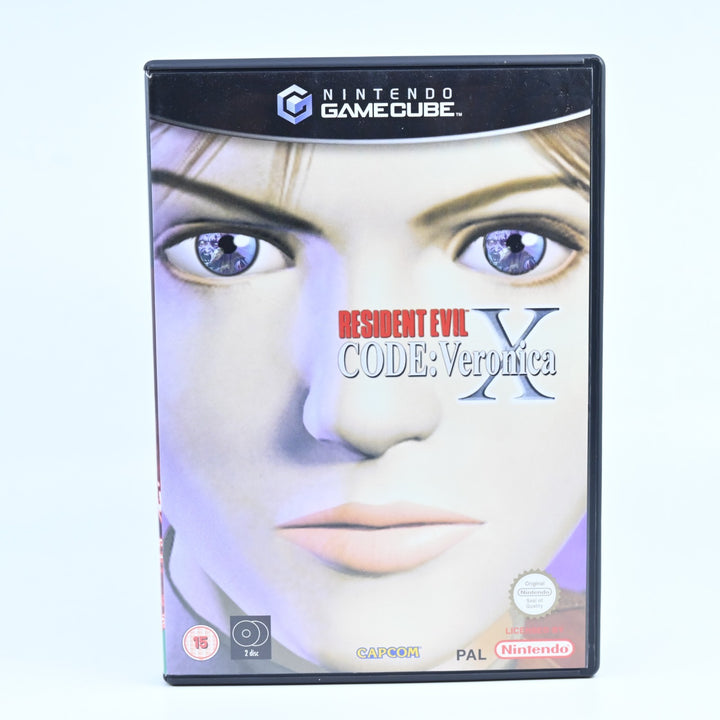 Resident Evil CODE: Veronica X - Nintendo Gamecube Game + Manual - PAL