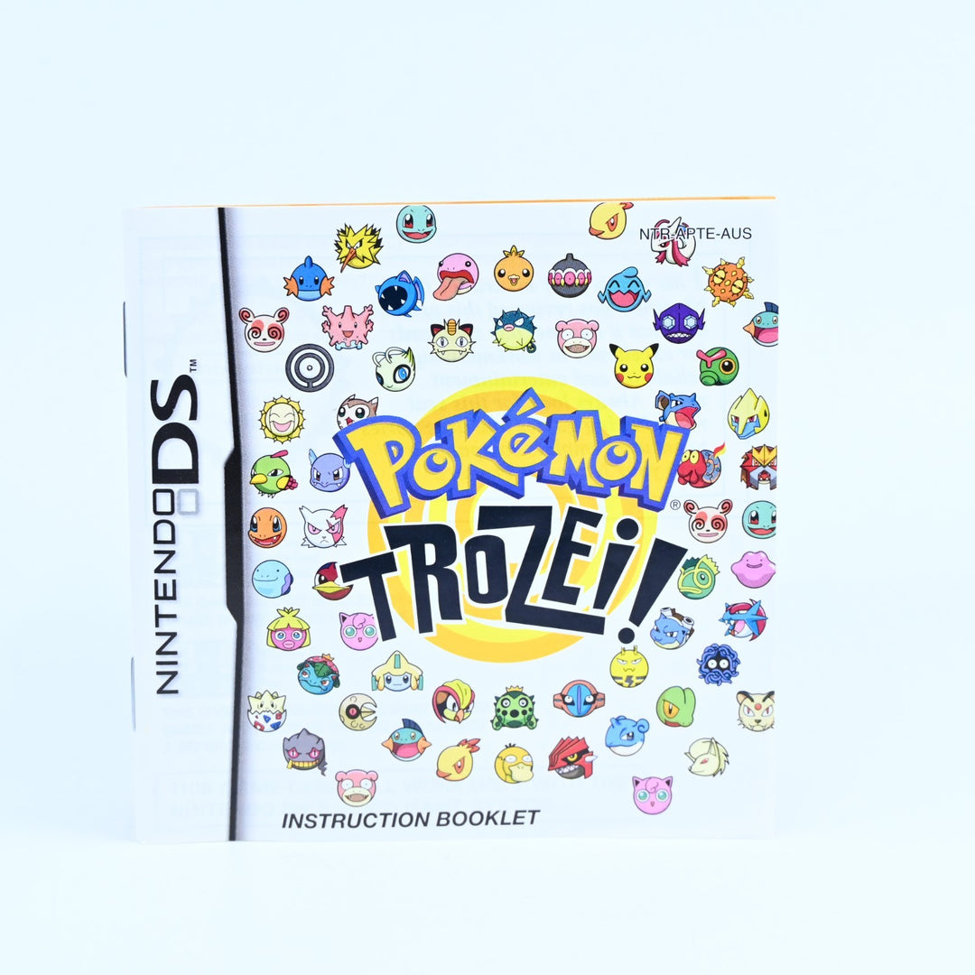 Pokemon Trozei - Nintendo DS Game - PAL + Manual - FREE POST!