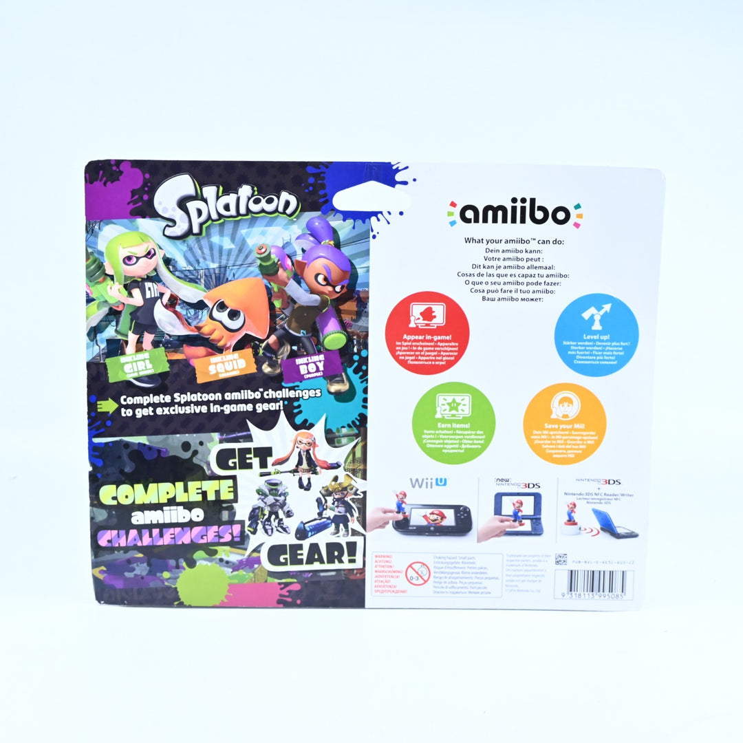 SEALED! - Inkling Girl/Squid/Boy Amiibo Set - Splatoon - Toy - FREE POST!