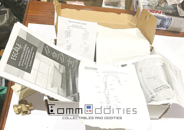 BRAND NEW! KOHLER Memphis Bath Spout Hob-Mount Chrome  Model 18481A-CP RRP $354