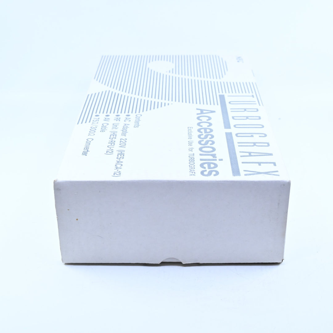 NEC Turbografx-16 Boxed Console / PC Engine + Accessory Kit - NTSC-U/C