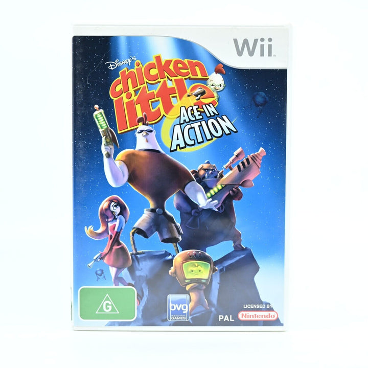 Disney's Chicken Little: Ace in Action - Nintendo Wii Game + Manual - PAL