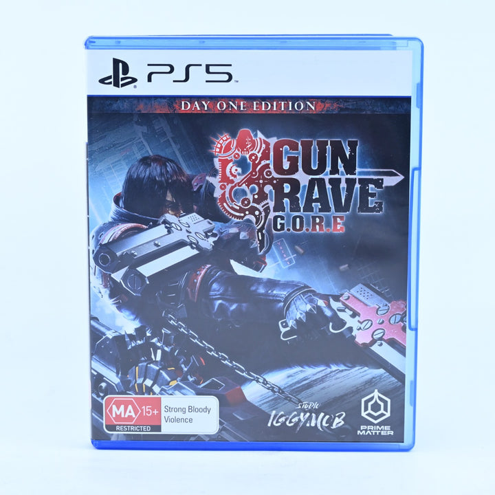 Gungrave G.O.R.E. Day One Edition - Sony Playstation 5 / PS5 Game - MINT DISC!
