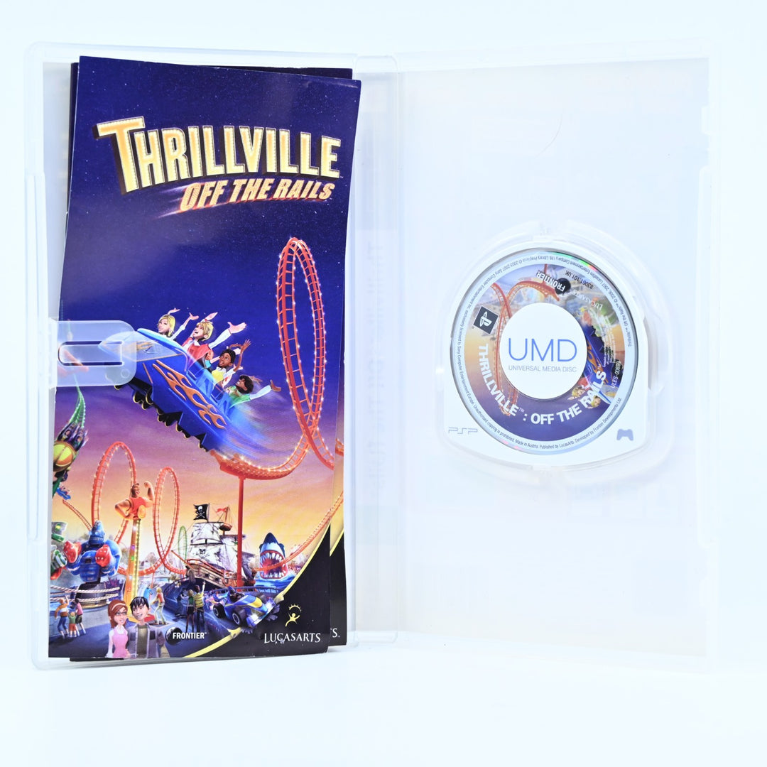 Thrillville: Off the Rails - Sony PSP Game + Manual - FREE POST!