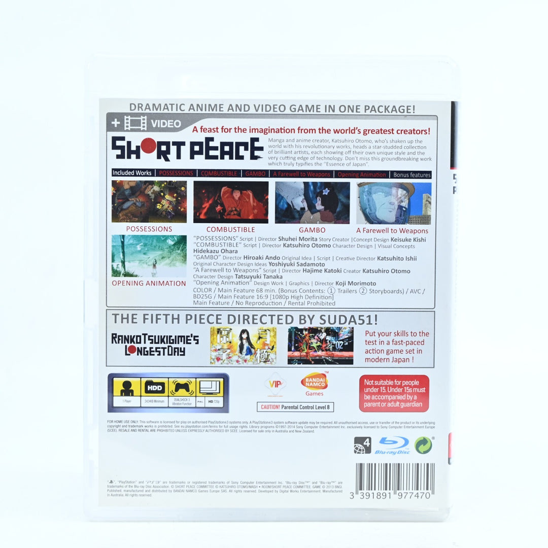 Short Peace: Ranko Tsukigime's Longest Day  - Sony Playstation 3 / PS3 Game